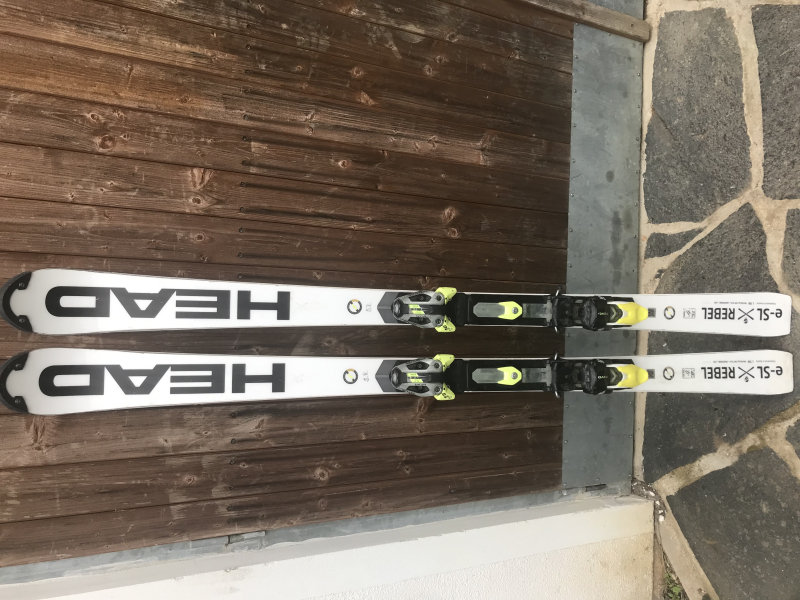 Závodní lyže Head WCR e-SL FIS  RD Rebel 156 FIS 22/23, FF Evo 16.