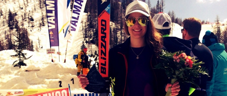 Andrea Zemanová obsadila na svém prvním mistrovství světa juniorů ve skicrossu čtvrtou příčku