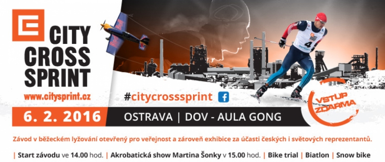 ČEZ City Cross Sprint 2016: závody v atraktivních ostravských kulisách