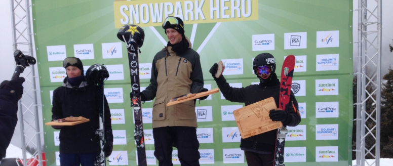 Daniel Hanka si na Evropském poháru ve slopestylu vyjel v Itálii parádní druhé místo