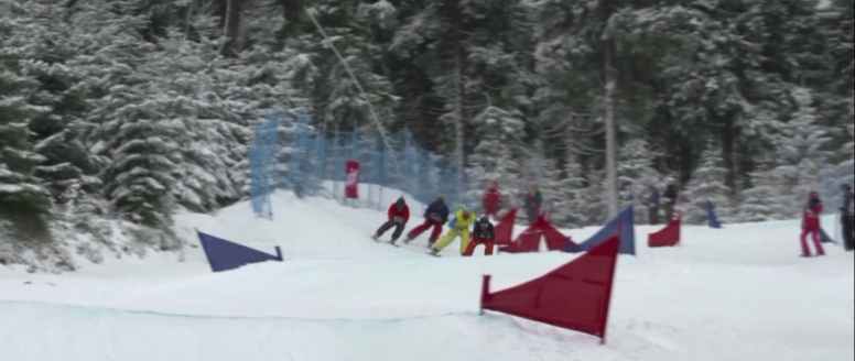 VIDEO: Česká skicrossová elita na Klínovci