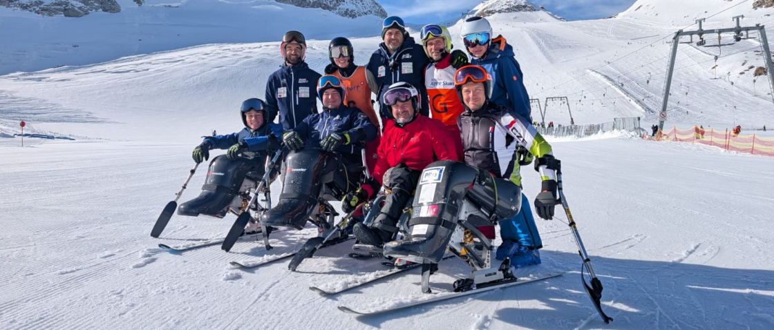 Reprezentace PARA ALPINE má za sebou další dva kempy na Hintertuxu