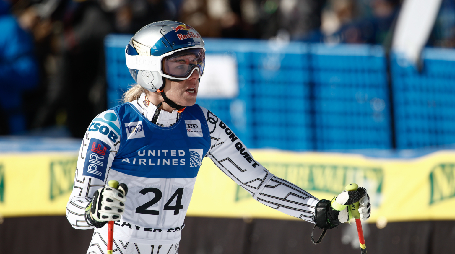 Ester Ledecká zahájila lyžařskou sezónu v Beaver Creeku parádním šestým místem ve sjezdu