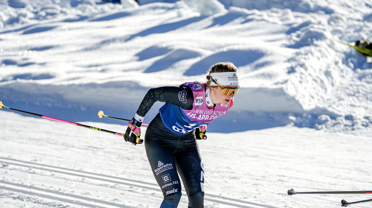 Janatová se v Tour de Ski drží v první třicítce