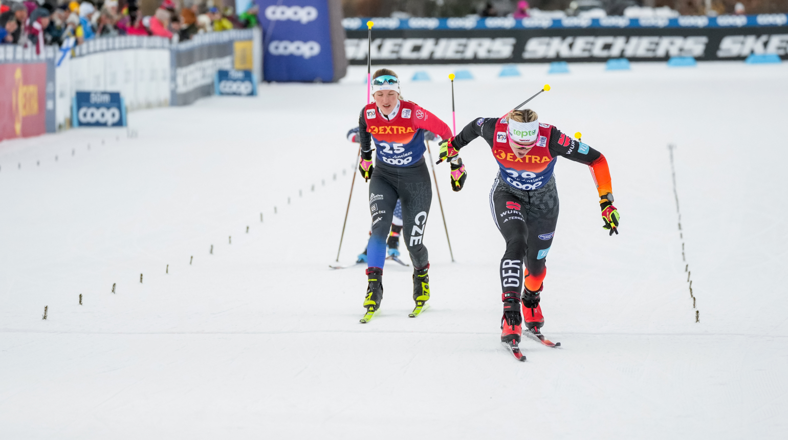 Tour de Ski pokračovalo silvestrovskými závody. Janatová se znovu vešla do první třicítky